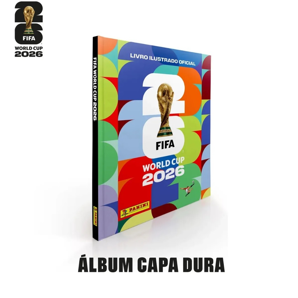 Detalhes do Álbum Copa 2026 Capa Dura Premium Colecionador Futebol ORIGINAL E LACRADO