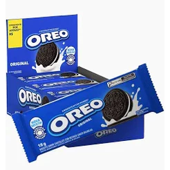 BISCOITO OREO ORIGINAL SABOR BAUNILHA 18 G - DISPLAY COM 16 UNIDADES - LACTA