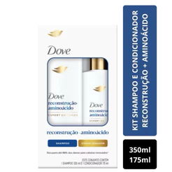 Kit Dove Shampoo + Condicionador Expert em Danos – Escolha Sua Opção