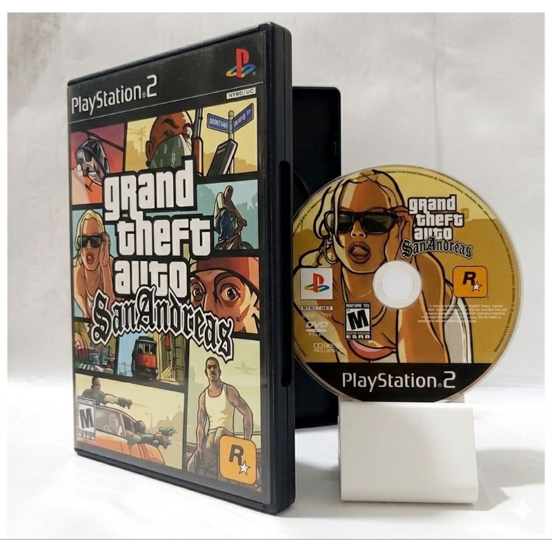 Jogo GTA San Andreas Compatível com Play 2 - PlayStation 2
