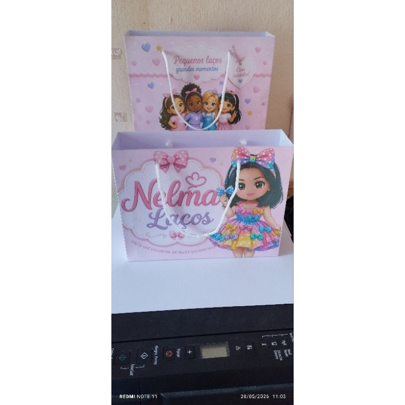 Sacolinha Personalizada TODOS OS TEMA| Sacolinha | Lembrancinha Aniversários/SACOLINHA PERSONALIZADA