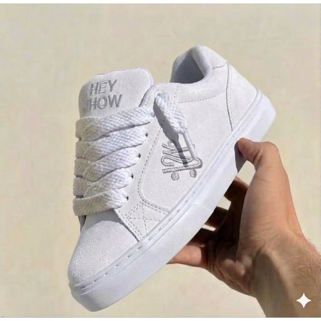Tênis Skate HEY JHOW Premium Turbinado Espuma Grossa Camurça