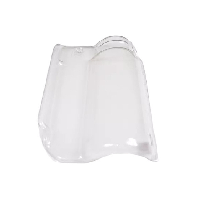 Kit 5 Telhas Plástica Transparente Modelo Americana Premium Inca/ Resinada/ Cerâmica Inca
