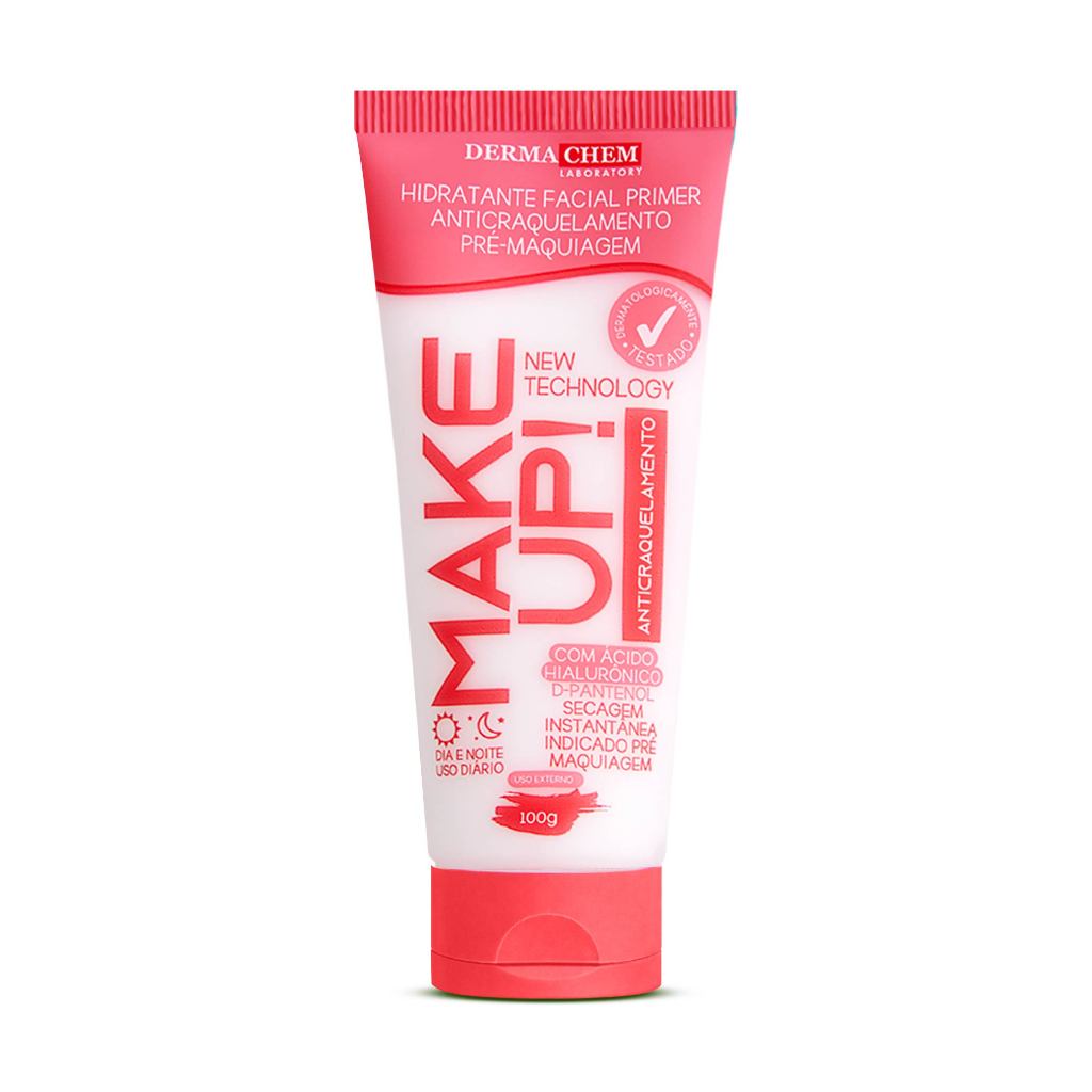 Hidratante Facial Primer Make Up 100g Dermachem