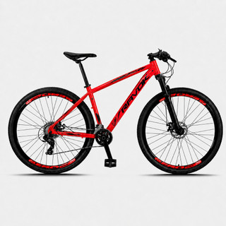 Bicicleta Aro 29 Ravok 27 Velocidades Freios a Disco Suspensão Cabeamento Interno