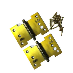 Kit com 8 Dobradiças Palmela Pino Segurança 3.1/2 Colonial FLO