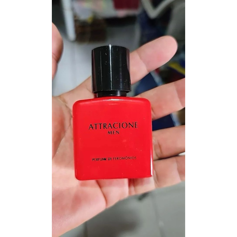 Perfume Masculino Attracione Men 25ml - Fragrância Amadeirada com Feromônios Ativados