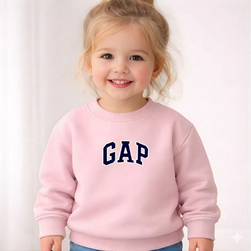 Blusa de Frio Moletom Gap Infantil Estiloso Classico Flanelado 02 04 06 08 10 12 14