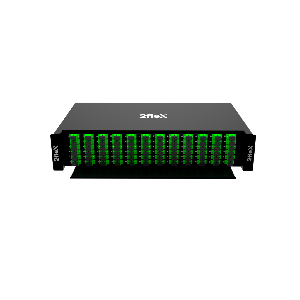 Distribuidor Interno Optico Dio 72 Fibras 2u 19 2flex Sc Apc