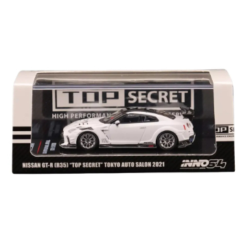 🟡🔥 Inno64 1:64 Nissan GT-R R35 Top Secret – Tokyo Auto Salon 2021 🔥🟡