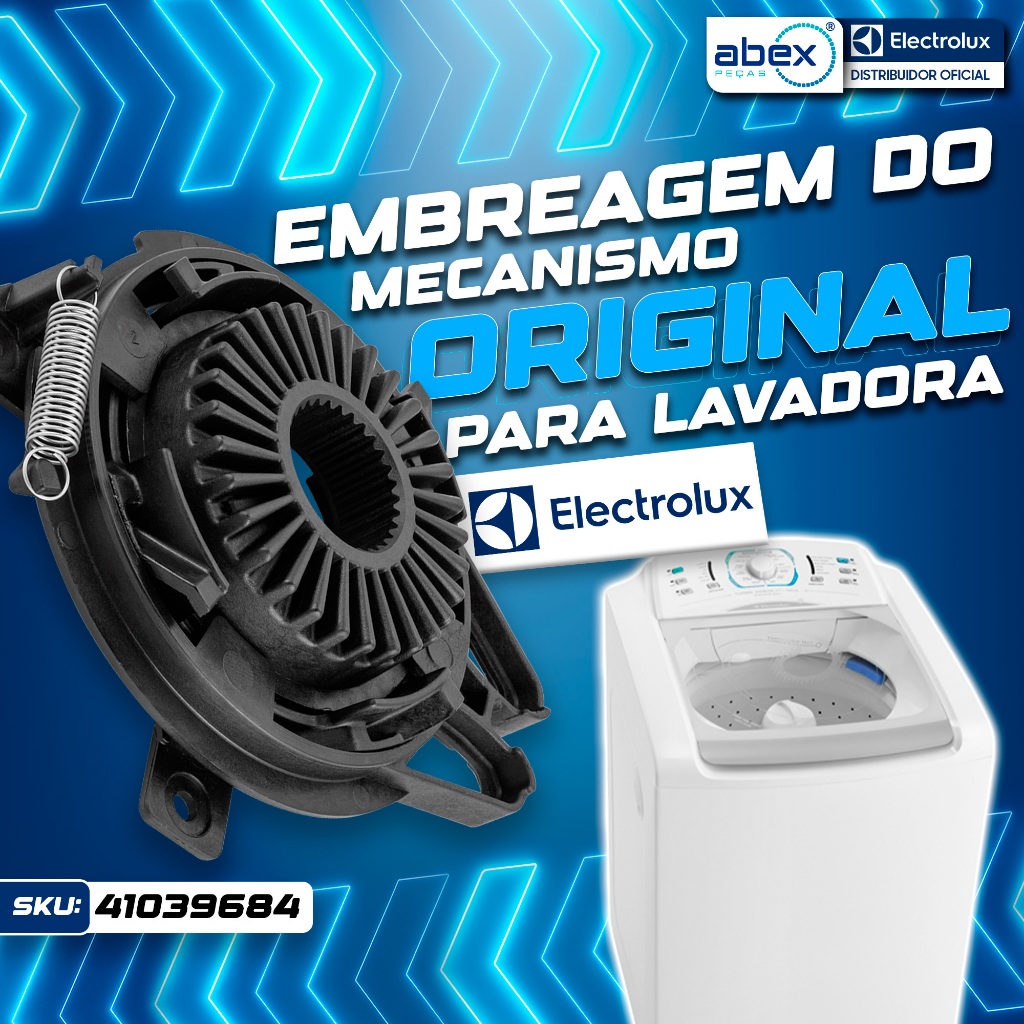 Embreagem Dg Electrolux Para Máquina Lavadora LTC15 LTD13 LTD15 LA15F LAC12 A99806501 NF Original
