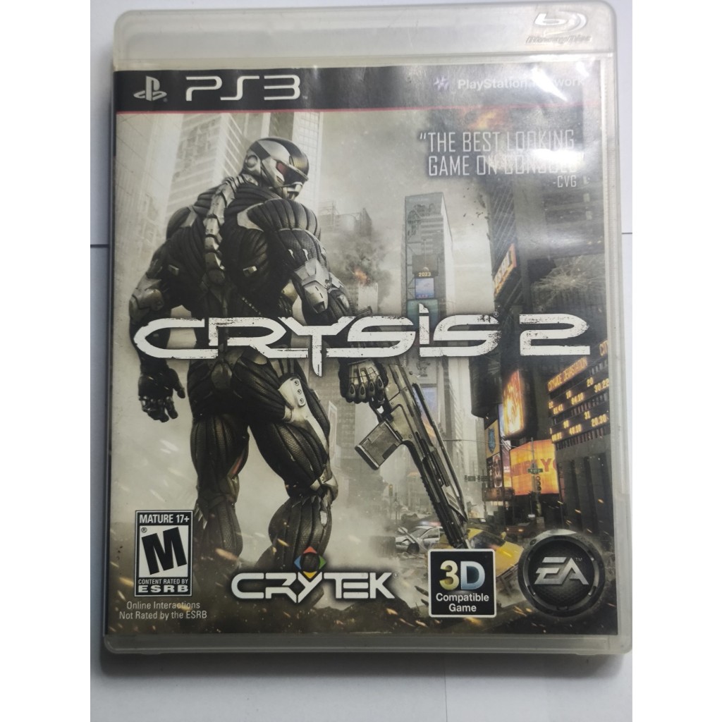 Jogo Ps3 Playstation 3 - Crysis 2