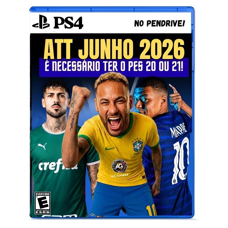 FUTEBOL ATT 2025/26 Ps4 Ps5 - BRASILEIRÃO E EUROPEU