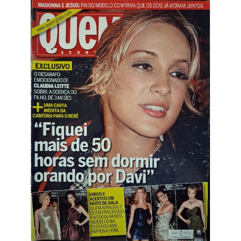 Revista Quem Acontece N°453 -  Claudia Leitte