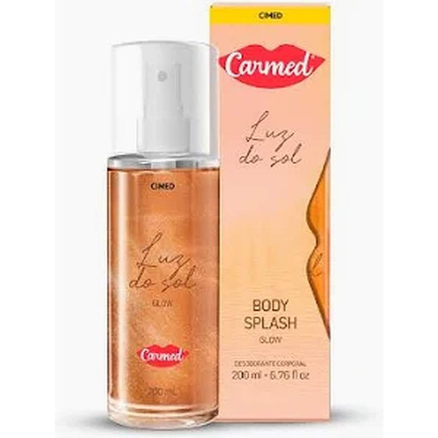 Body Splash Carmed Glow Luz do Sol Cimed Perfume Corpo E Cabelo 200ml