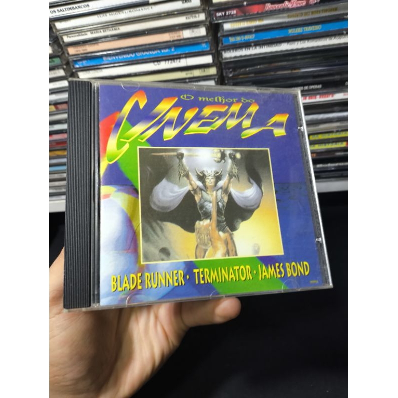 CD O MELHOR DO CINEMA - BLADE RUNNER - TERMINATOR - CD Usado conservado - REF:CD 3946