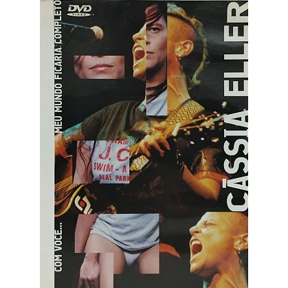 DVD Cássia Eller Meu Mundo Ficaria Completo ao Vivo