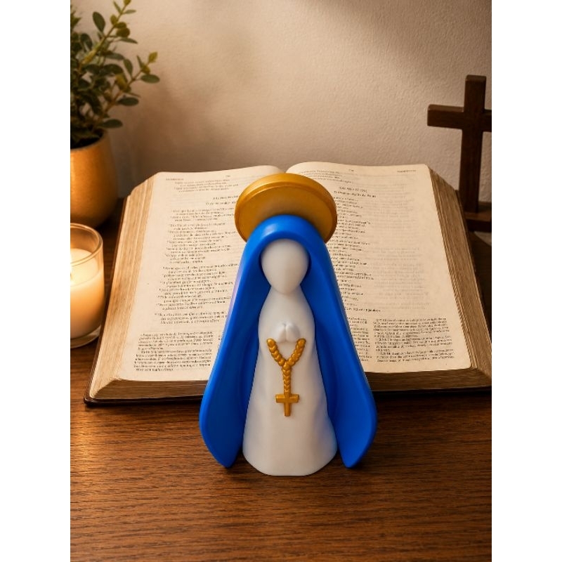 Nossa Senhora Aparecida Decorativa Minimalista - Presente Religioso Católico