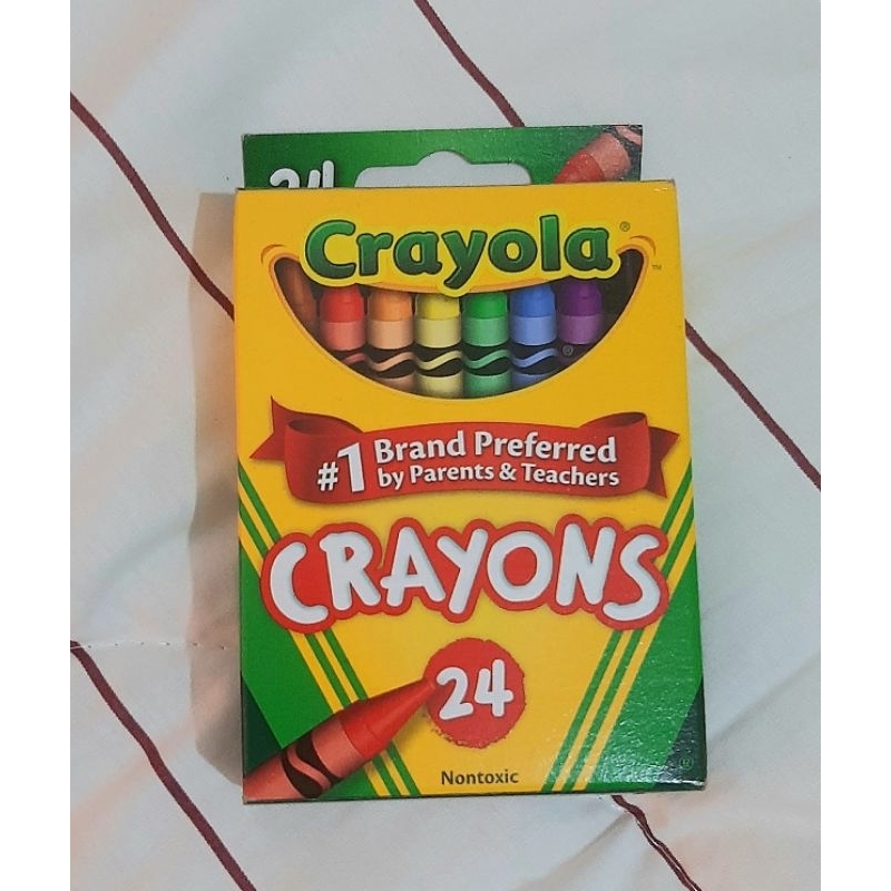 Giz de cera Crayola 24 cores -  Comprado nos Estados Unidos