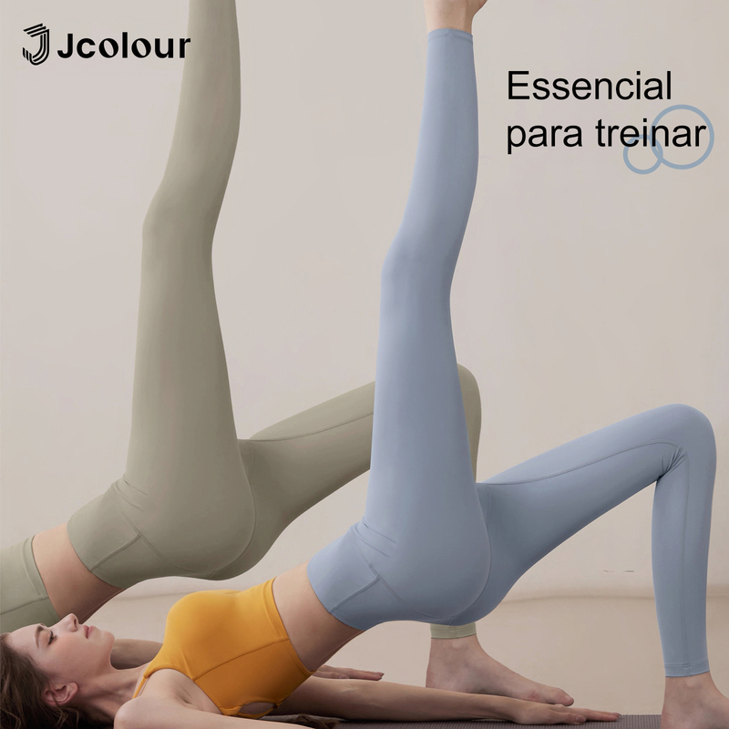 Legging Esportiva Feminina Cintura Alta | Super Elástica Modeladora | Não Transparente | Para Yoga Academia Corrida