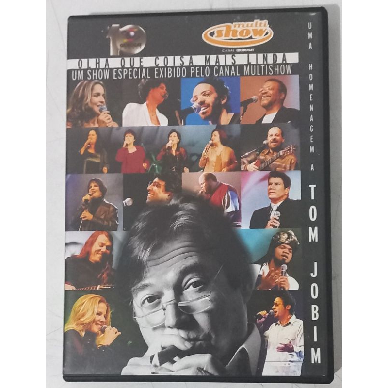DVD Uma homenagem a Tom Jobim- Olha que coisa mais linda: Um show especial exibido pelo canal multishow