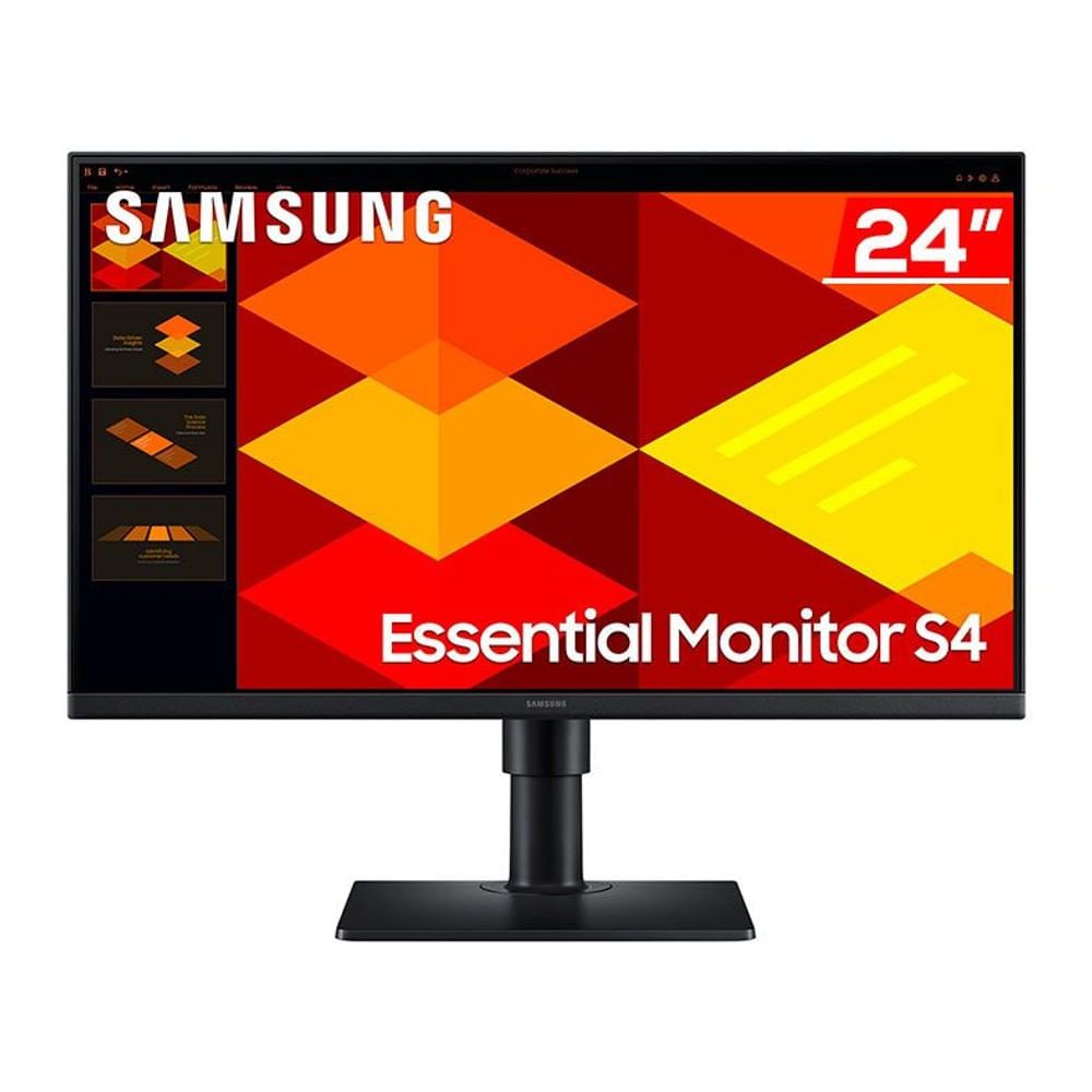 Monitor LED Samsung 24" Essential S4 Full HD 100Hz
