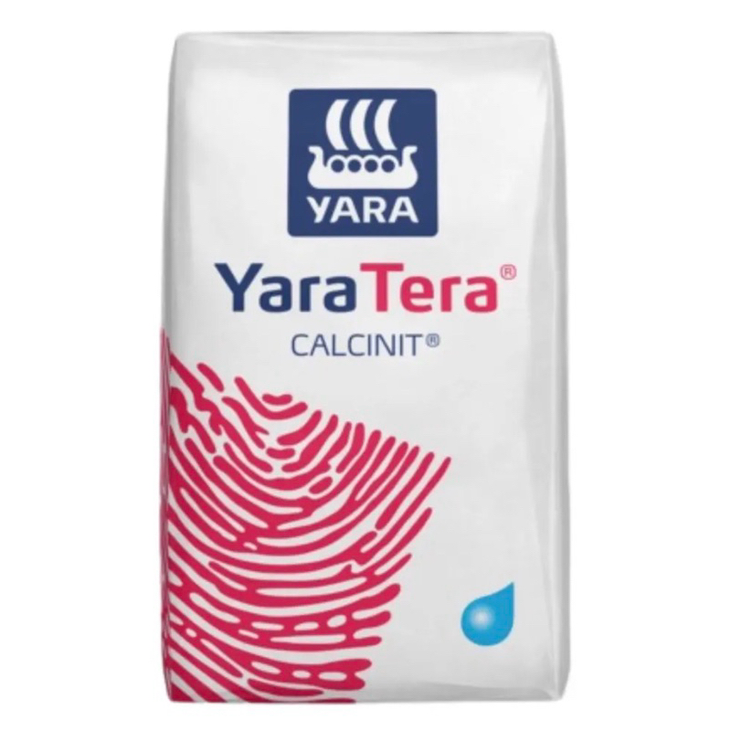 Nitrato De Cálcio Calcinit Yara 25kg para Hidroponia -  Fertilizante  Solúvel