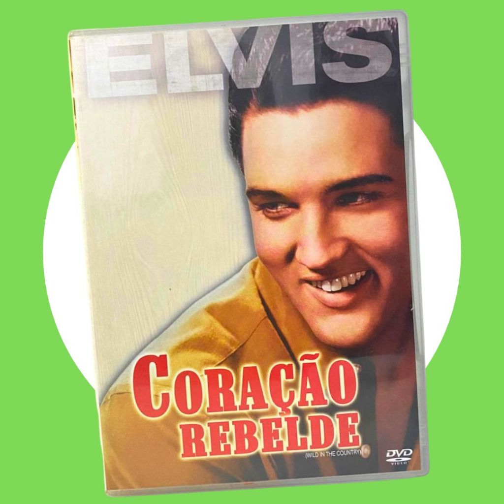 DVD Elvis - Coração Rebelde (Original)