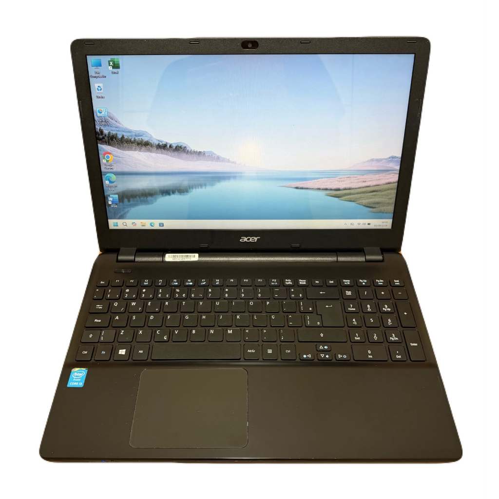 Notebook Acer Intel I3 2.00 Ghz 8gb Ssd 120gb Usb 3.0 Win 11Recondicionado