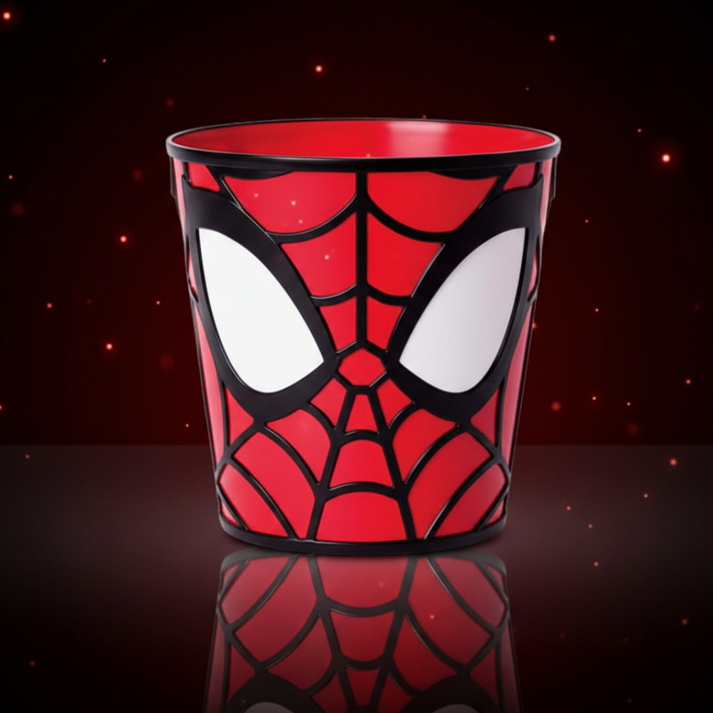 Balde de Pipoca 3D 2 Litros Homem Aranha Cinema Festa Infantil Lembrancinhas Sacola Surpresa Spider
