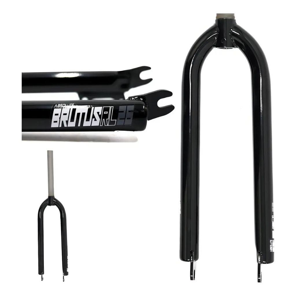 Garfo Rígido Absolute Brutus Rl Aro 26 Aheadset Disco De Bike