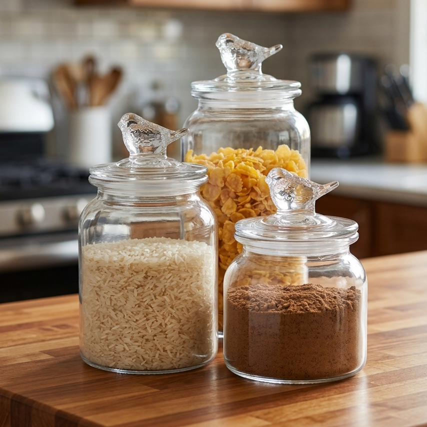 Imagem Pote Hermetíco Para Guardar Alimentos Clear Hauskraft