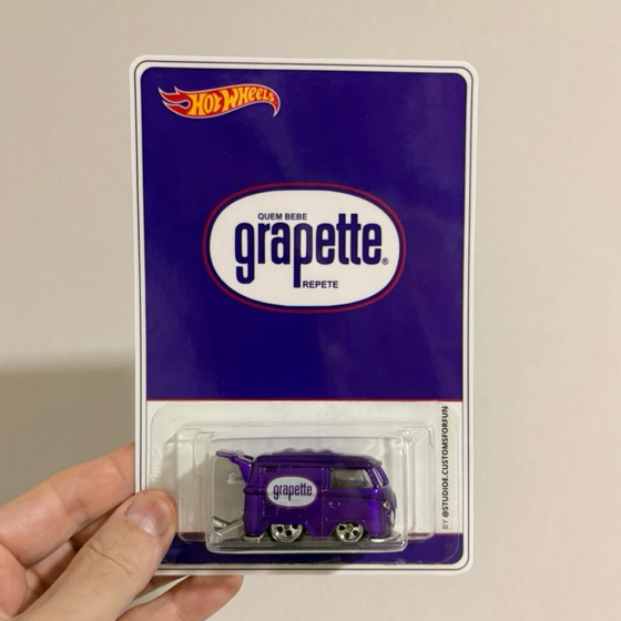 (Miniatura Customizada - Leia a Descrição) Hot Wheels Kool Kombi Grapette