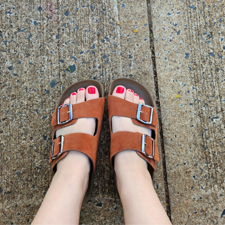 Sandália Birken Feminina Masculina Versátil Slide Anatômica Chinelo Ortopédico Confortável Versátil Leve Macio