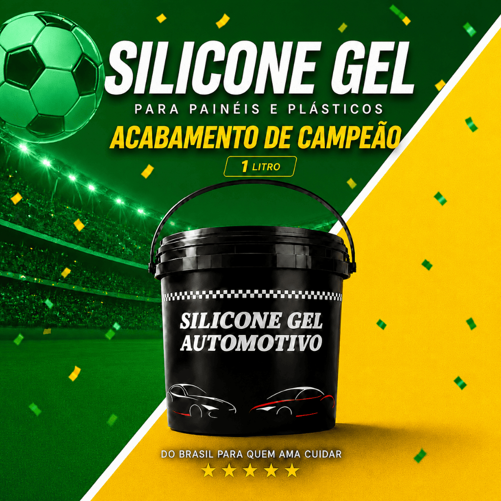 SILICONE GEL PARA PAINEIS E PLASTICOS AUTOMOTIVO 1 LITRO REVITALIZADOR DE PLASTICO