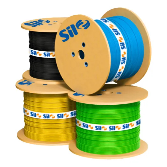 Fio Flexível 16mm Rolo Cabo Fio Elétrico Com 25 Metros - Sil cor amarelo