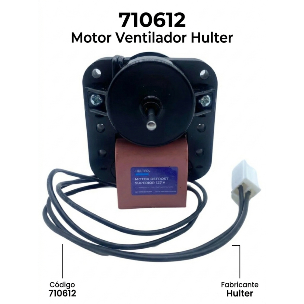 Motor Ventilador Refrigerador Bosch Kdn46 Kdn47 Kdn48 710612