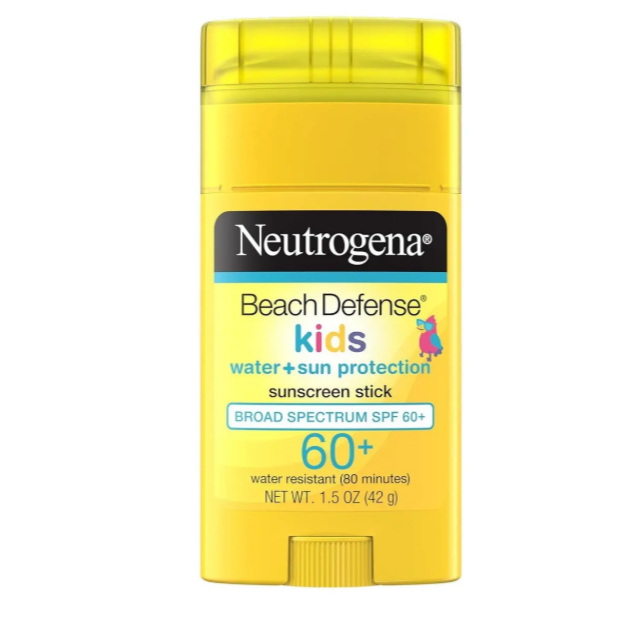 Neutrogena Protetor solar infantil Beach Defense, resistente à água para crianças, amplo espectro FPS 60+ Kids