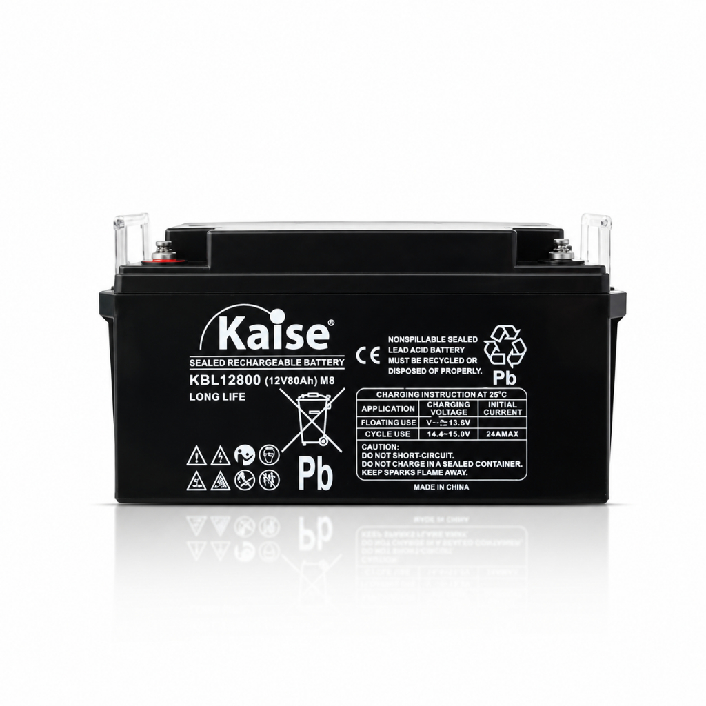Bater!a Selada Getpower 12V 80Ah Alto Desempenho - Nobreak (UPS); CFTV; Iluminação, Sistema S0lar