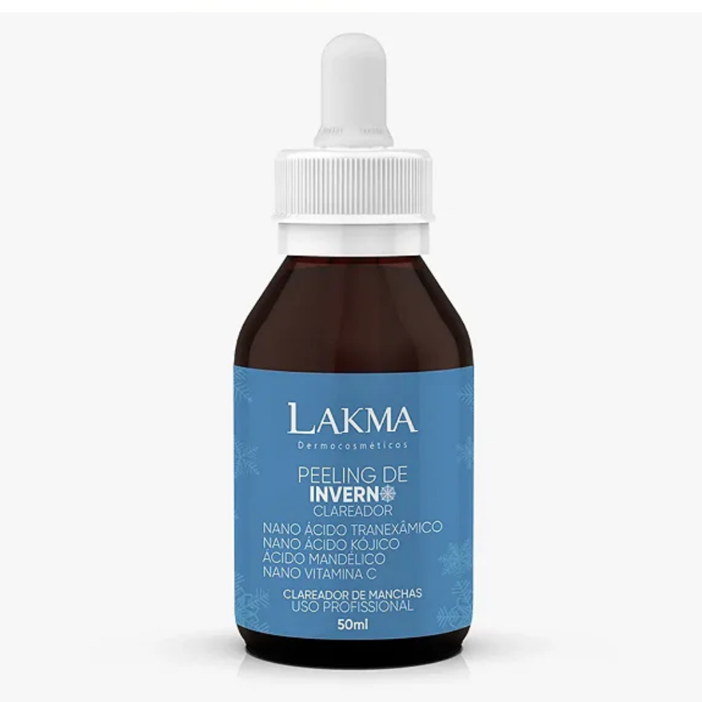 Peeling de inverno para tratamento de manchas mais resistentes na pele (face ou corpo) 50ml LAKMA
