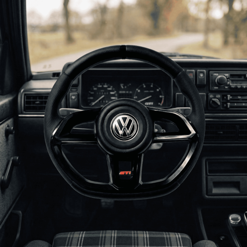 Volante Esportivo Volkswagen Gol Quadrado G1 Voyage Saveiro Santana Parati Fusca Kombi Brasilia