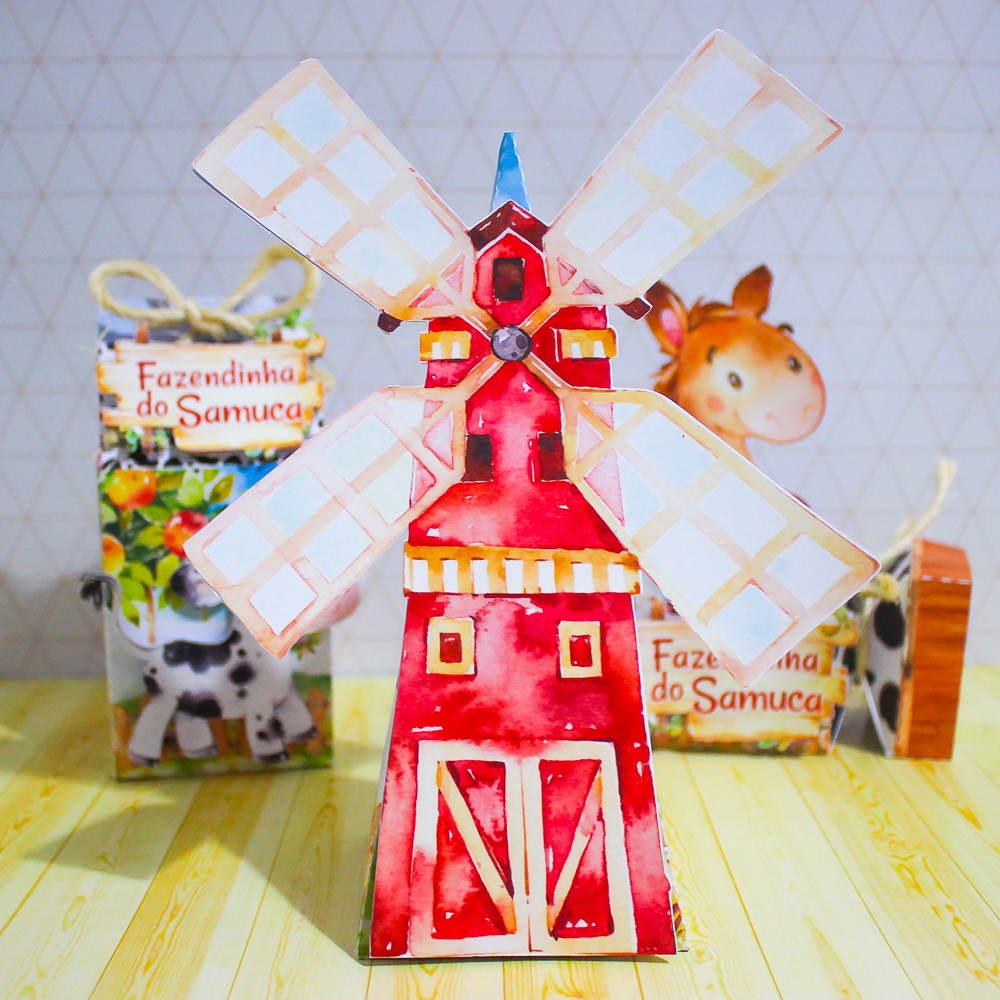 PEGUE E MONTE PERSONALIZADOS FAZENDINHA AQUARELADO PARA FESTA INFANTIL