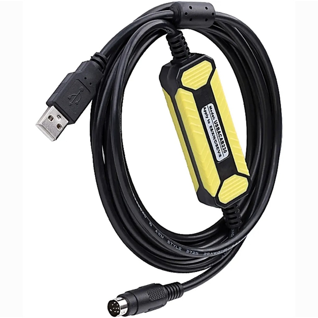 Cabo Programação Clp Delta Usbacab230 Dvp Es/ex/eh/ec/se/sv