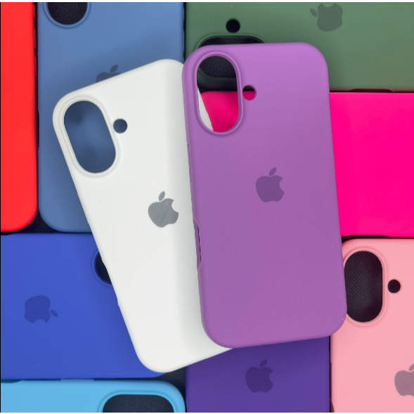Capinha Silicone Aveludada para iPhone com Proteção de Câmera - Proteção e Conforto