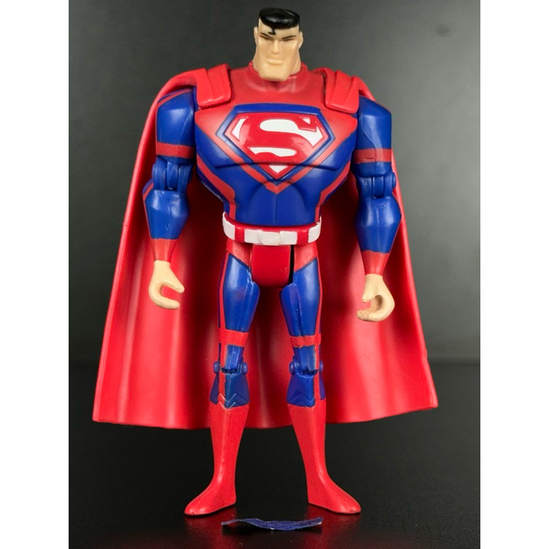 Super Homem Superman Modified Suit JLU Liga da Justiça Sem Limites DC Universe Mattel Action Figure