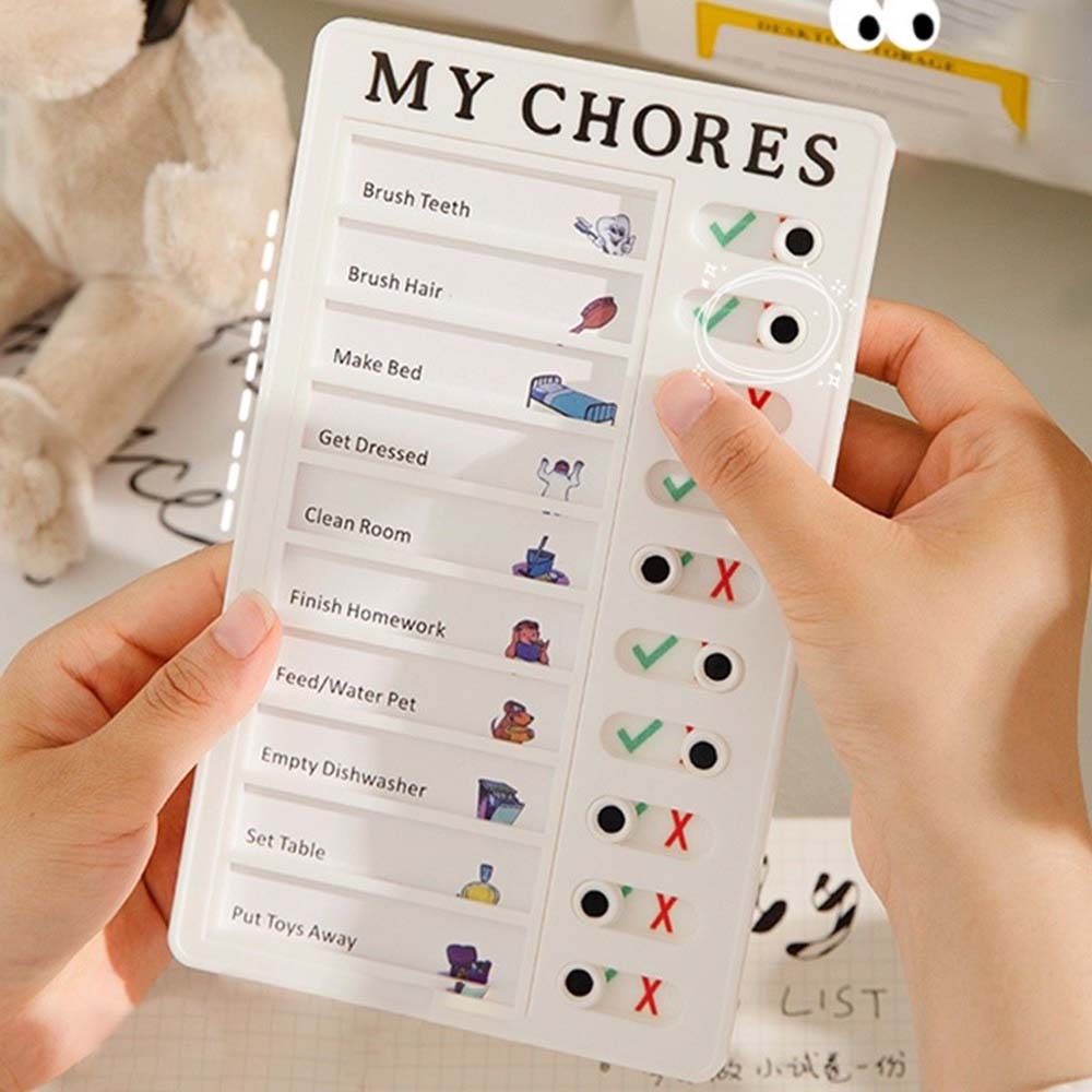 Quadro de Planejamento Diário para Kids | Disciplina e Organização + 10 Folhas + Checklist