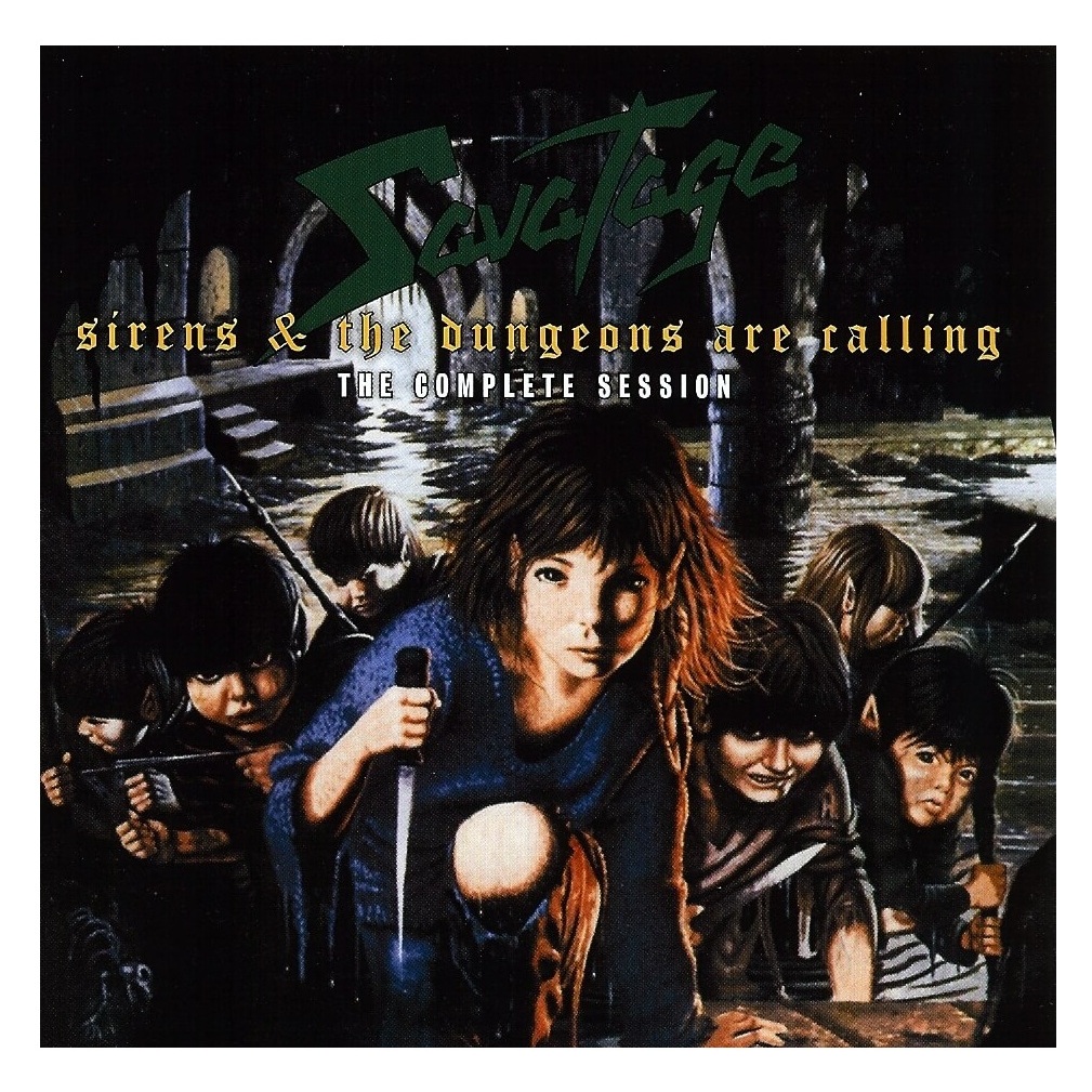CD Savatage - Sirens & The Dungeons Are Calling - Digipack - Novo!!