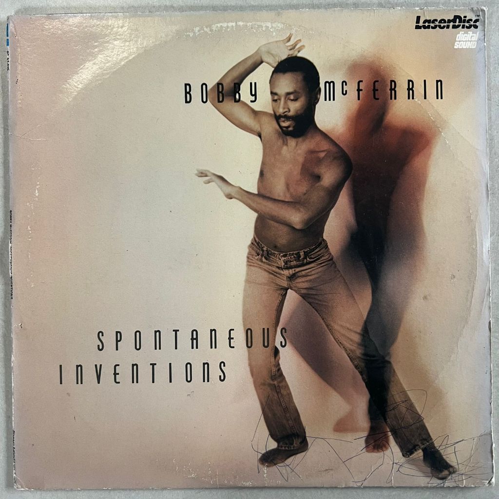 Ld Laserdisc Bobby Mcferrin 1986 Spontaneous Inventions, Usa