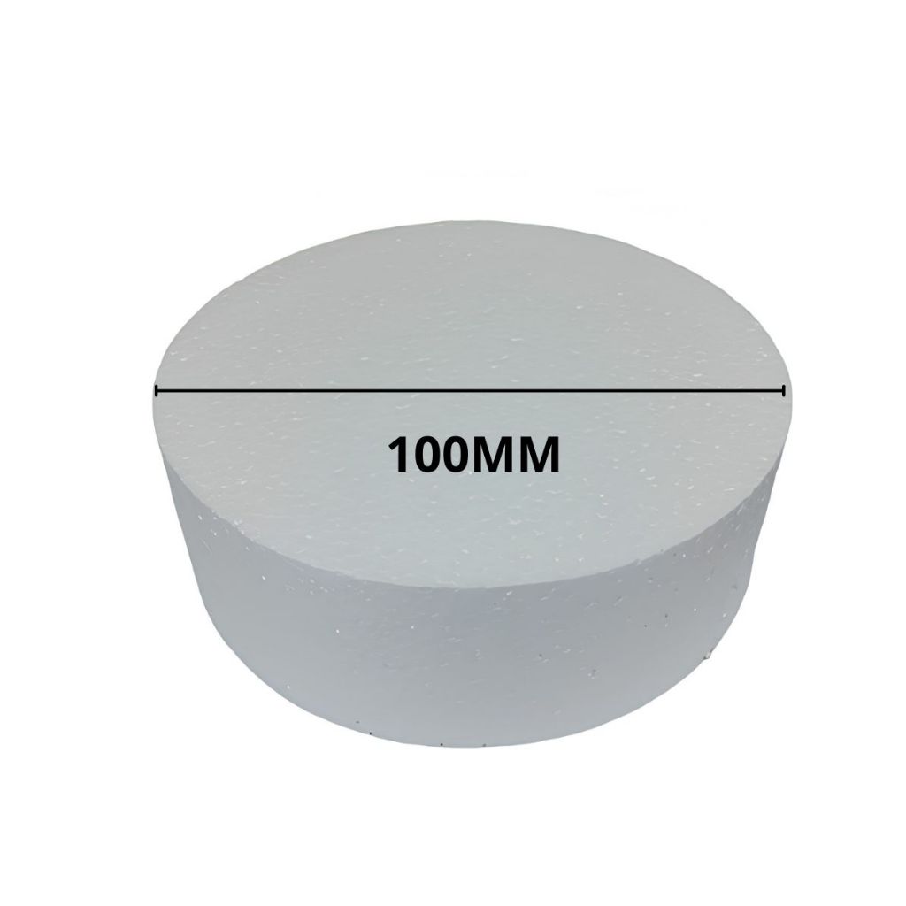 Bolo falso de isopor Redondo 100mm