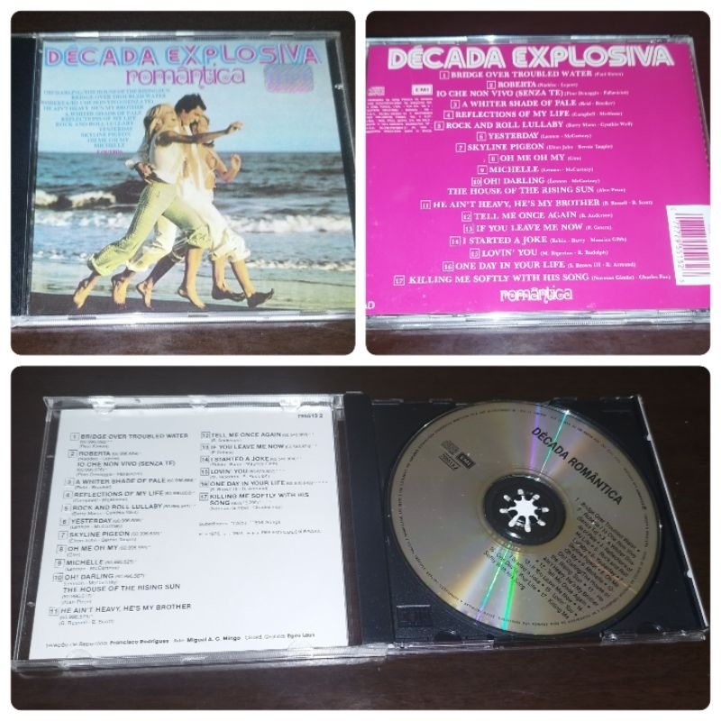 CD Década Explosiva Romântica Vários Artistas Lennon McCartney Elton John Alan Price Barry ORIGINAL